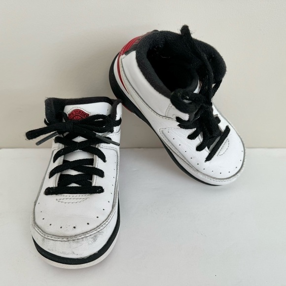 Nike Air Jordan 2 Retro PS Chicago White Black Varsity Red AJ2 DQ8564 106 - Picture 13 of 17